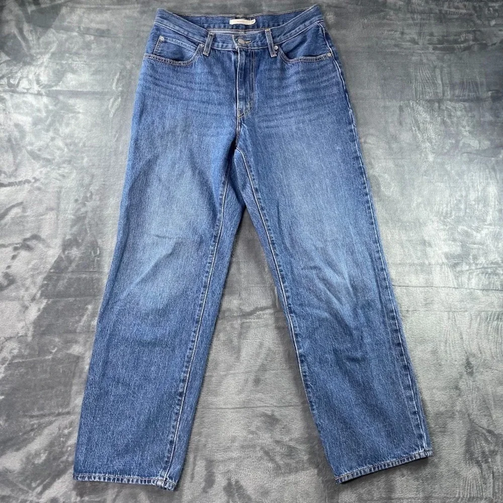 Levis 94 Baggy Jeans Mens 30 (32x30) Blue Medium Wash Loose Fit Denim Streetwear